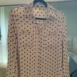 Express Polka dot blouse